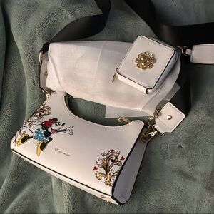 BNWT Disney/Aldo 100 YEAR ANNIVERSARY Crossbody Bag with Detachable Pouch RARE!